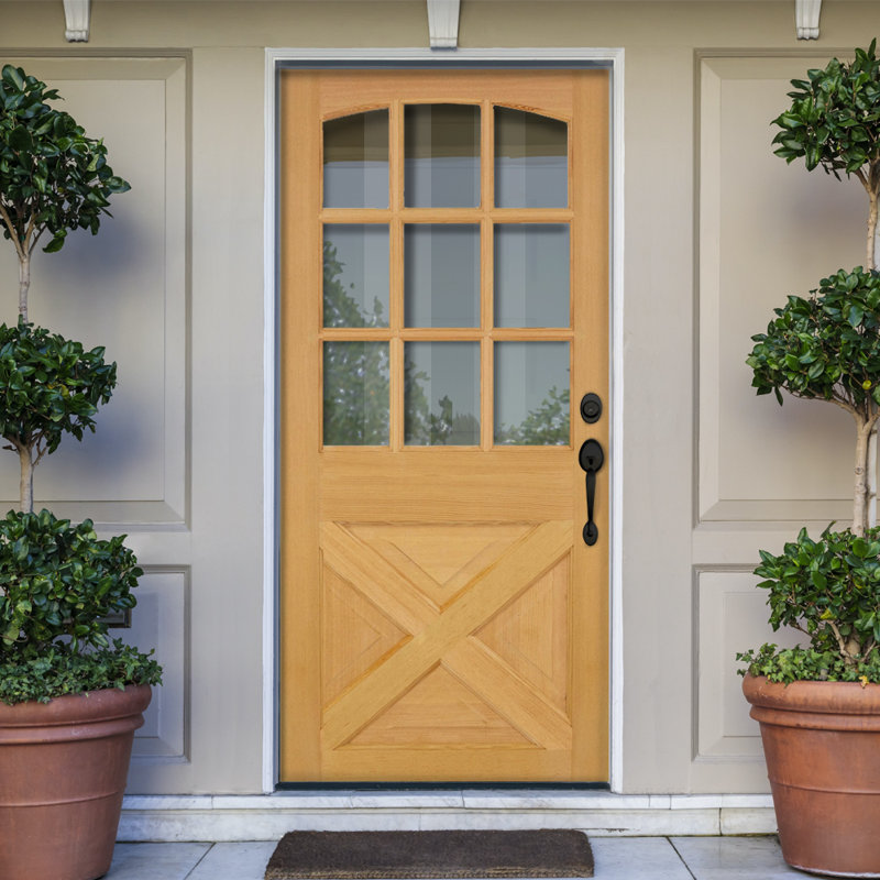 UberDoors Fir Prehung Front Entry Doors Wayfair